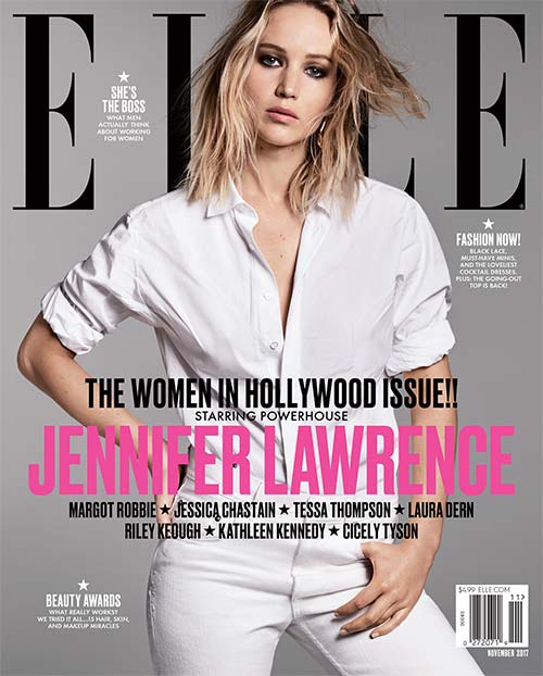 Jennifer Lawrence - Elle magazine
